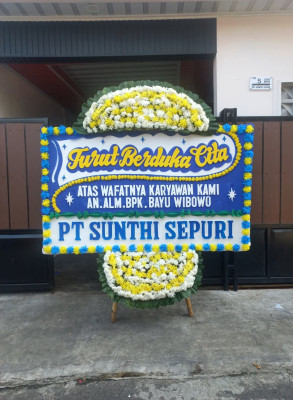 Papan Bunga Duka di Konawe Selatan